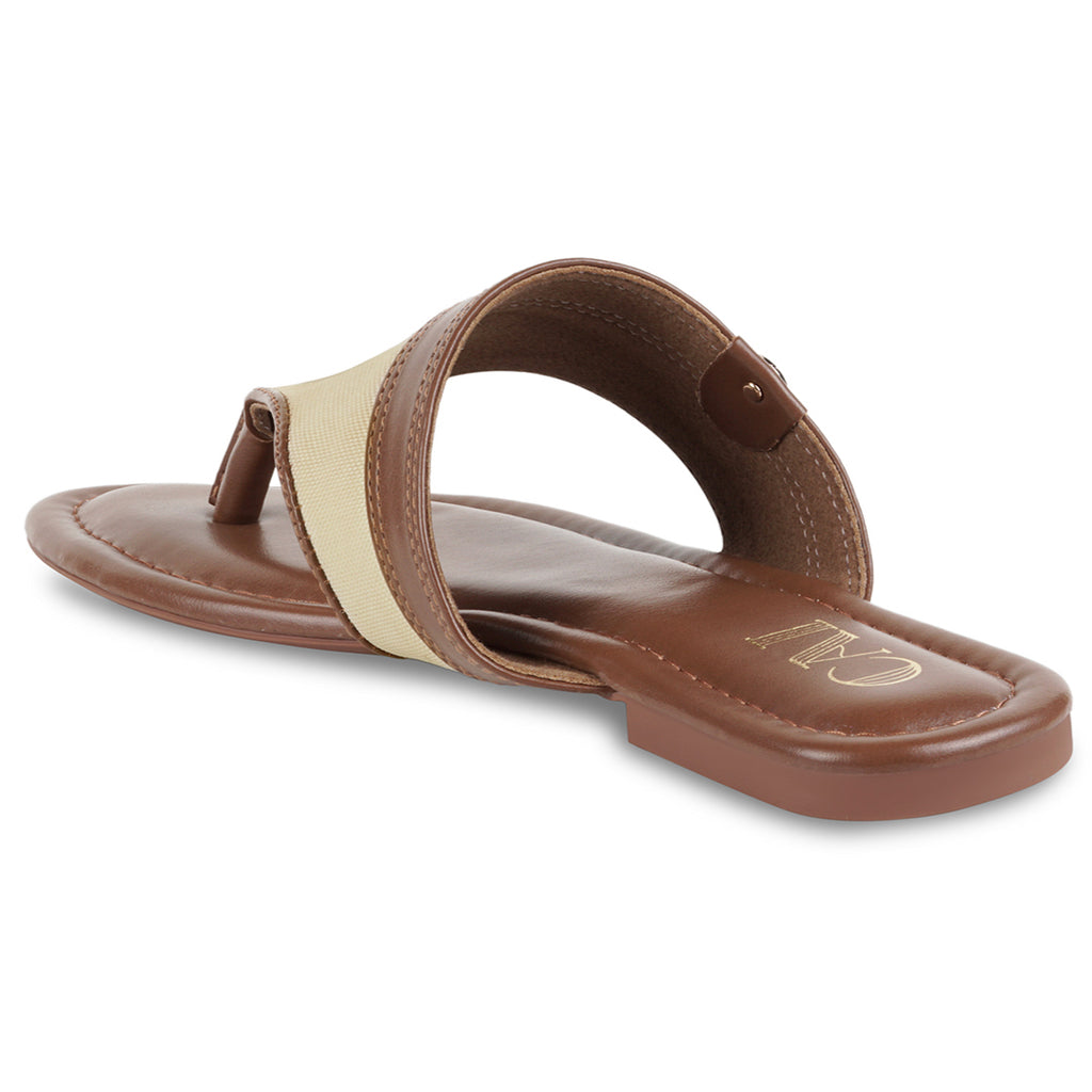 Trine Tan Flats