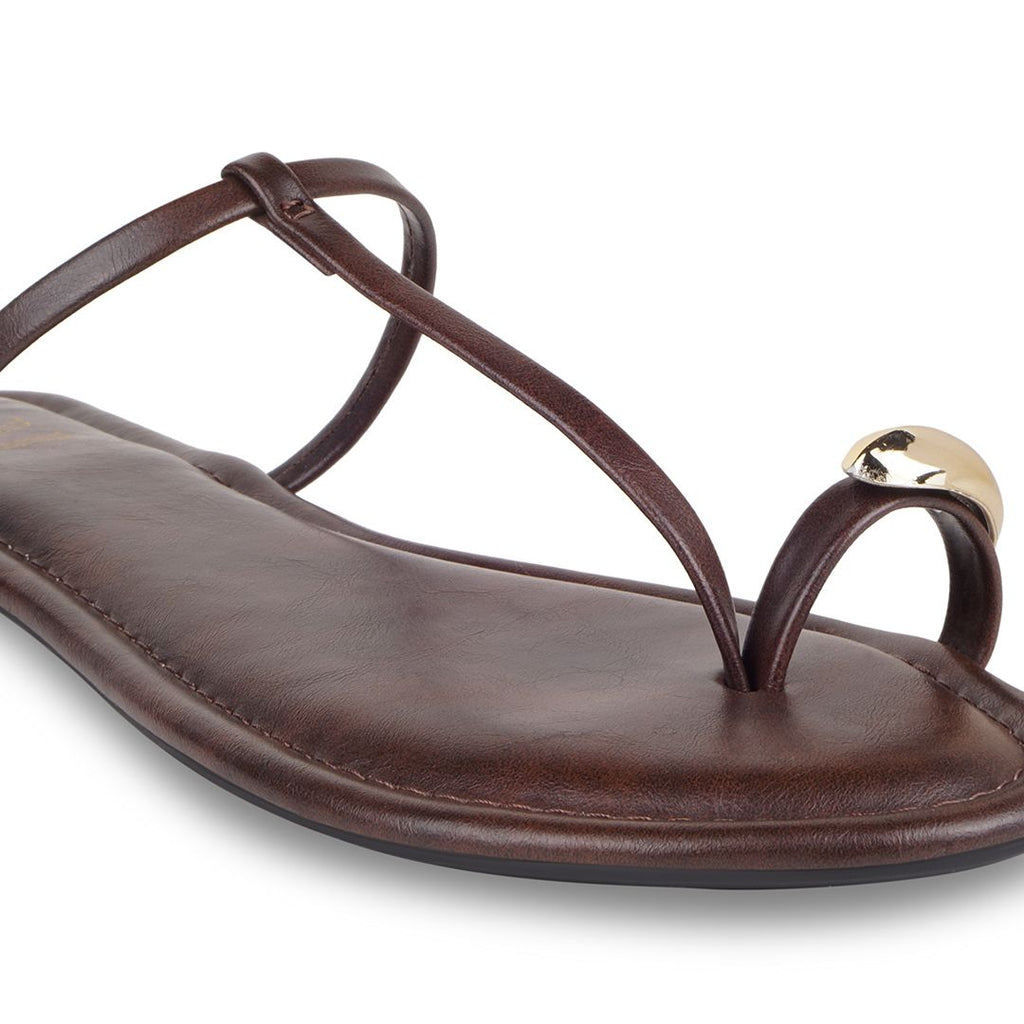 Noor Burgundy Flats