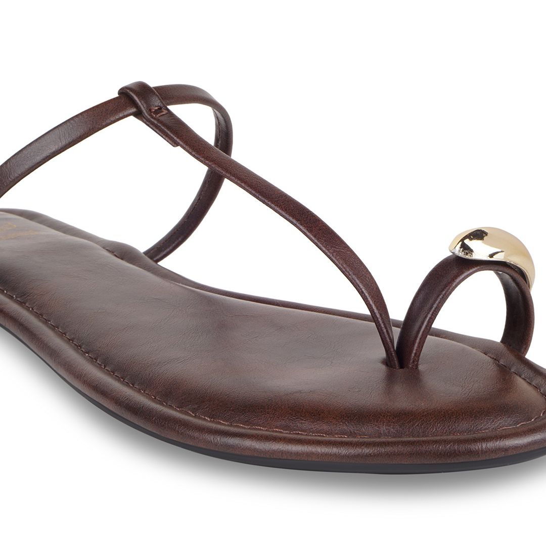 Noor Burgundy Flats