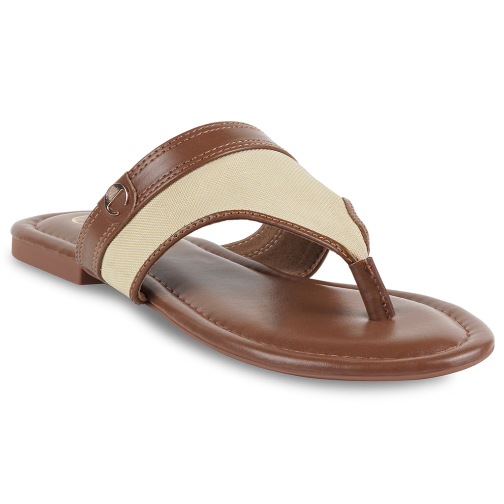 Trine Tan Flats