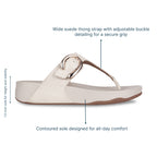 TerraLoop Beige Thong Platform