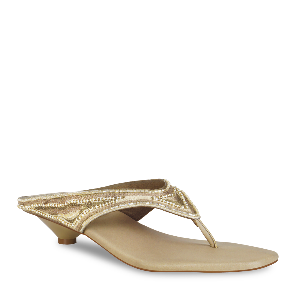 Lehere Kitten Gold Heel