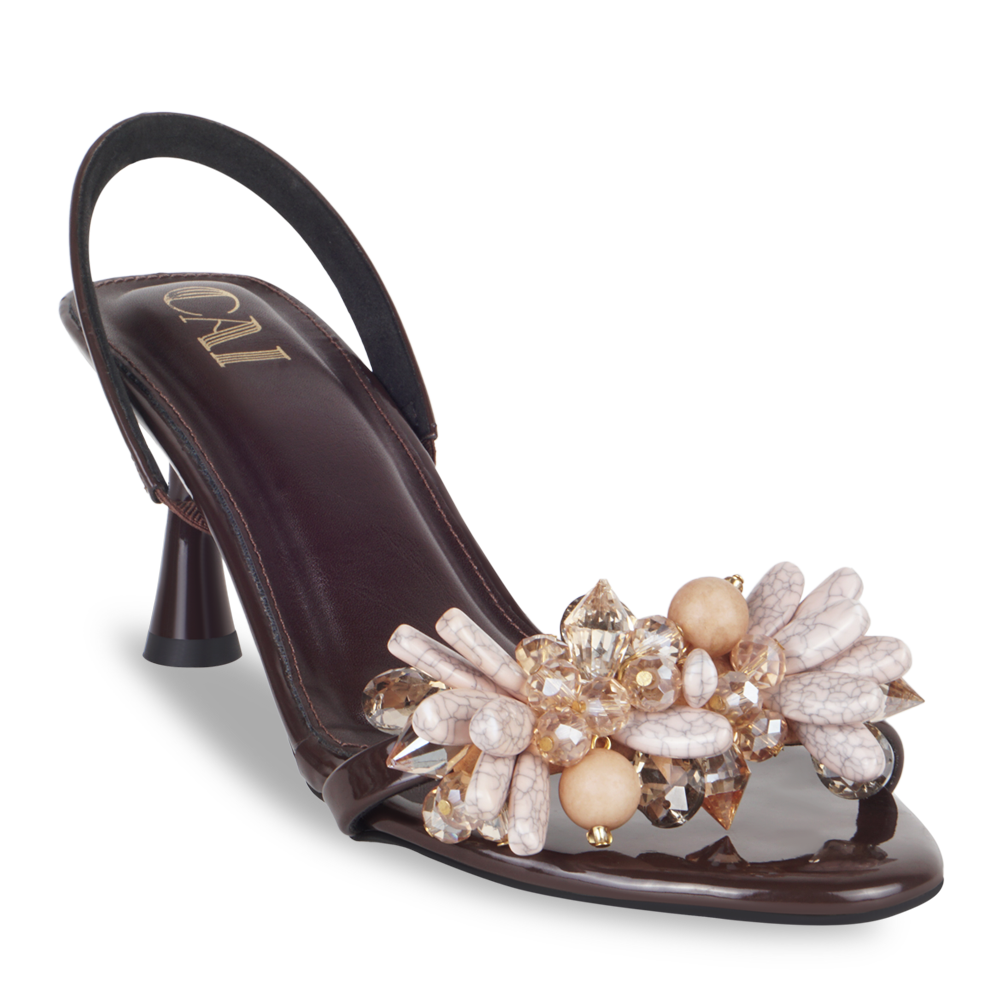 Coral Essence Mocha Heel