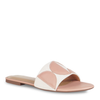 Geometric Canvas Peach Flats