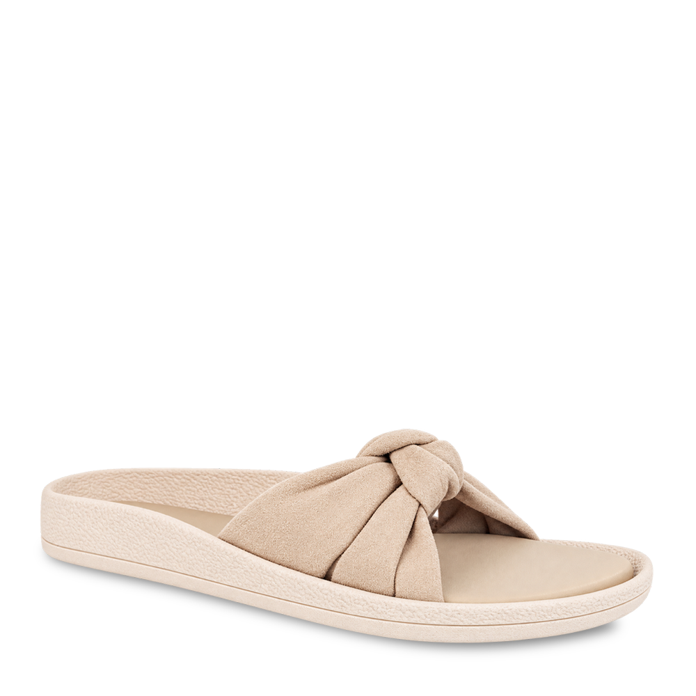 Knot Me Beige Slides
