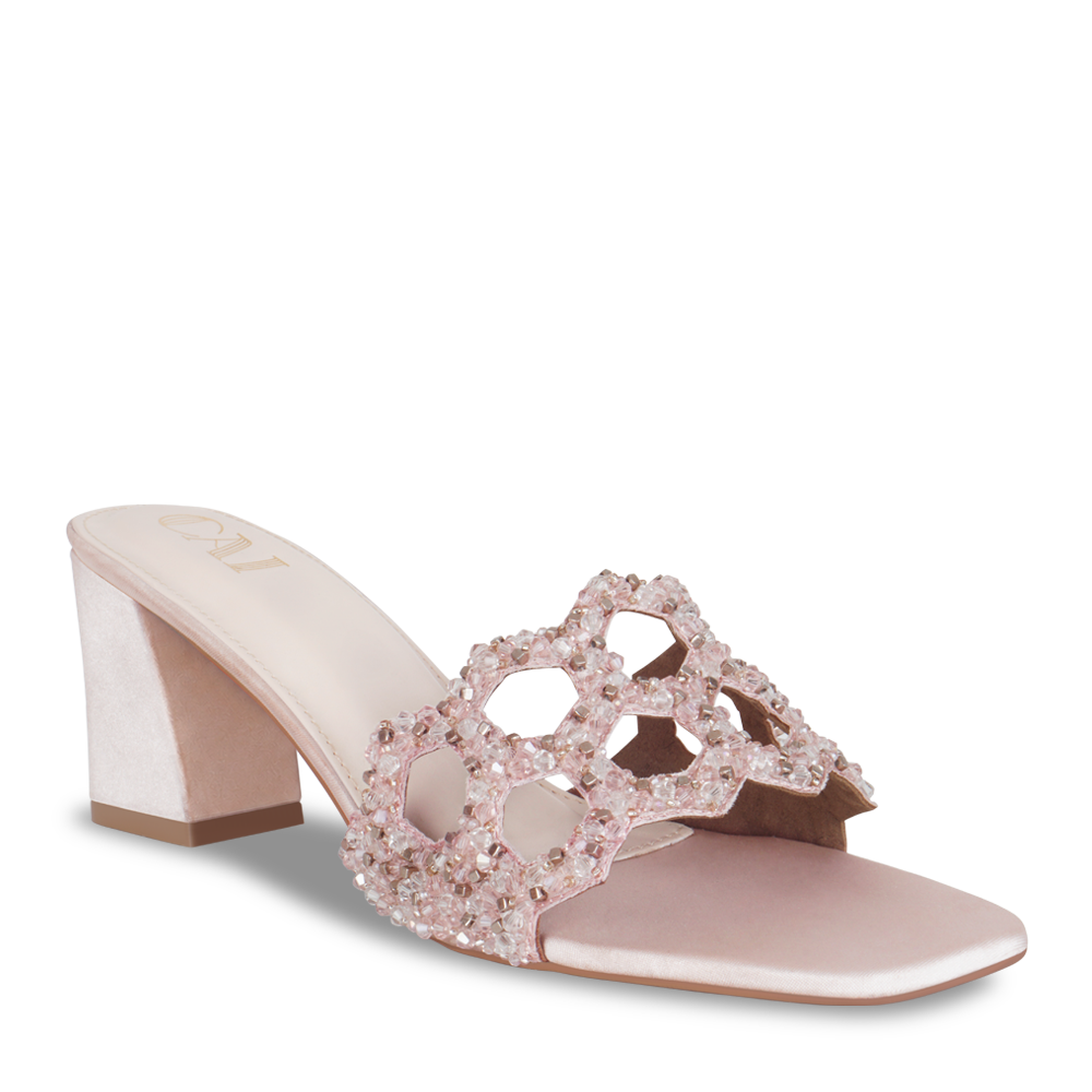 Mosaic Blush Heels