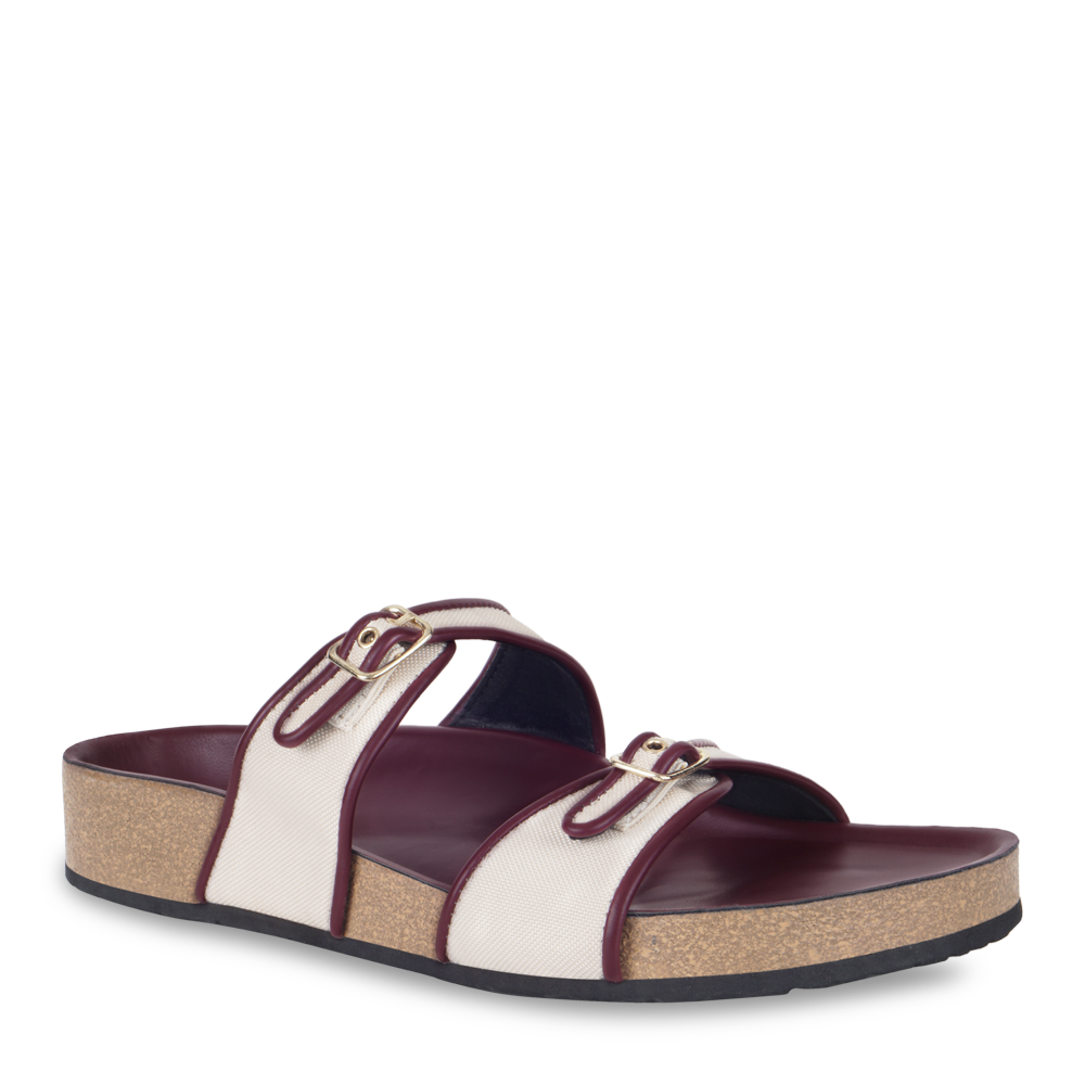 Wine Canvas Two Strap Slider