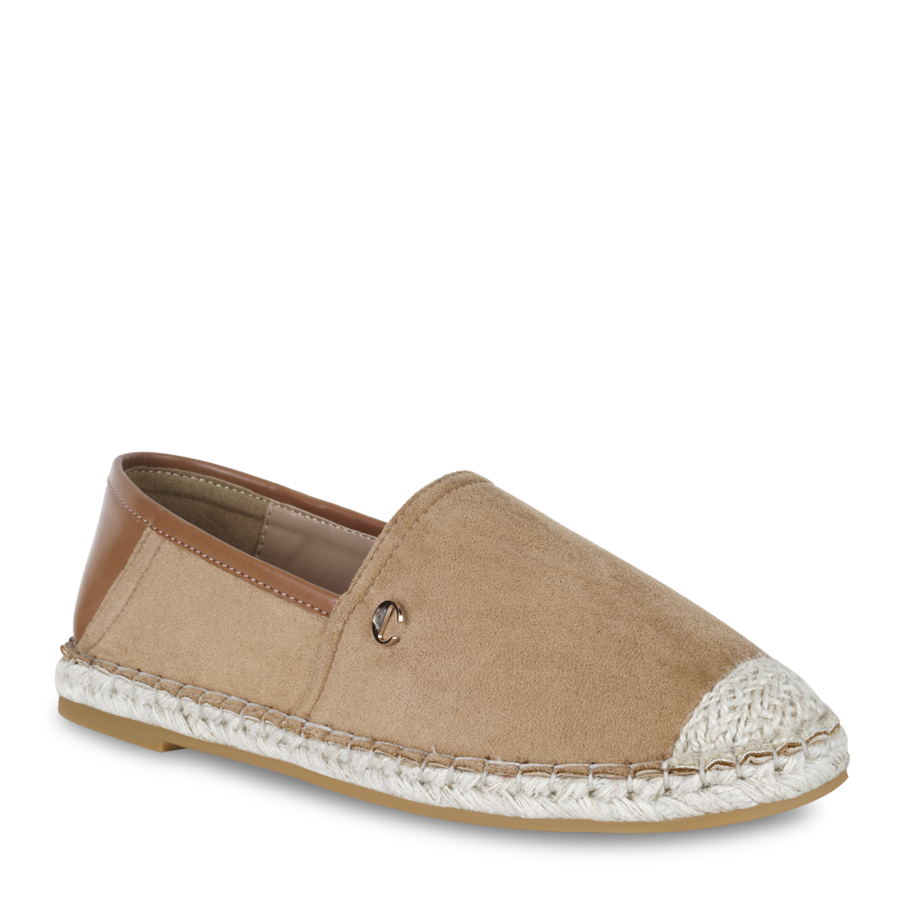 Tan Suede Espadrille