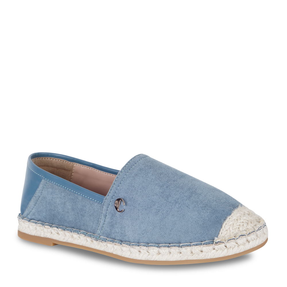 Blue Suede Espadrille