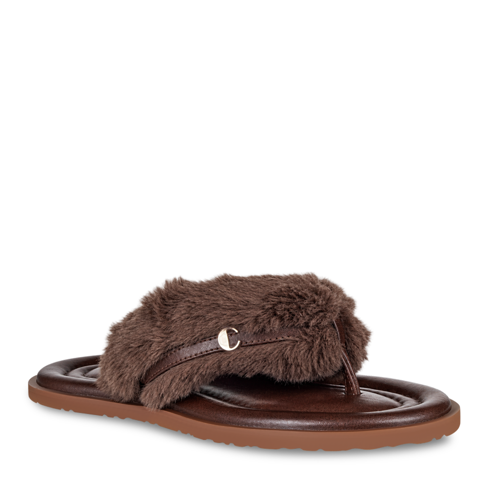 Mocha Fuzzy Flats