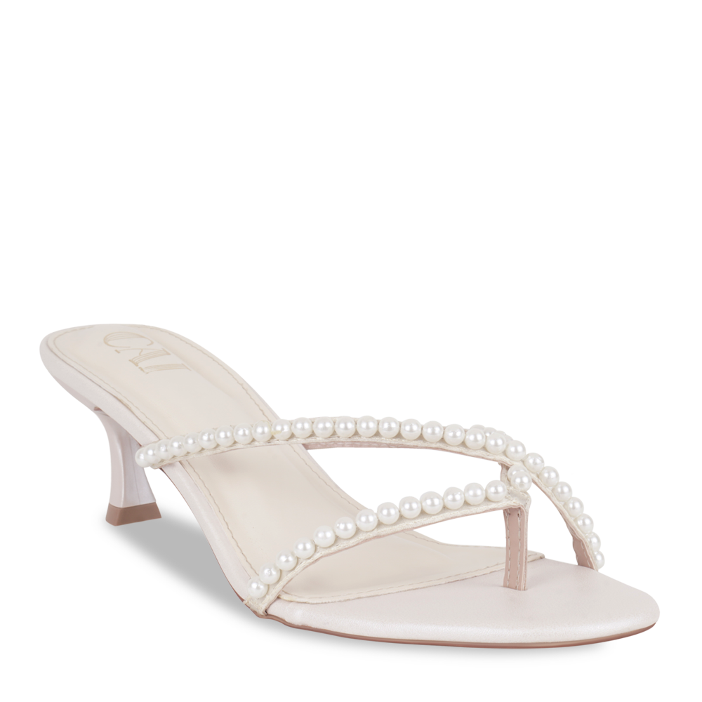 Crossway Pearl Cream Heels