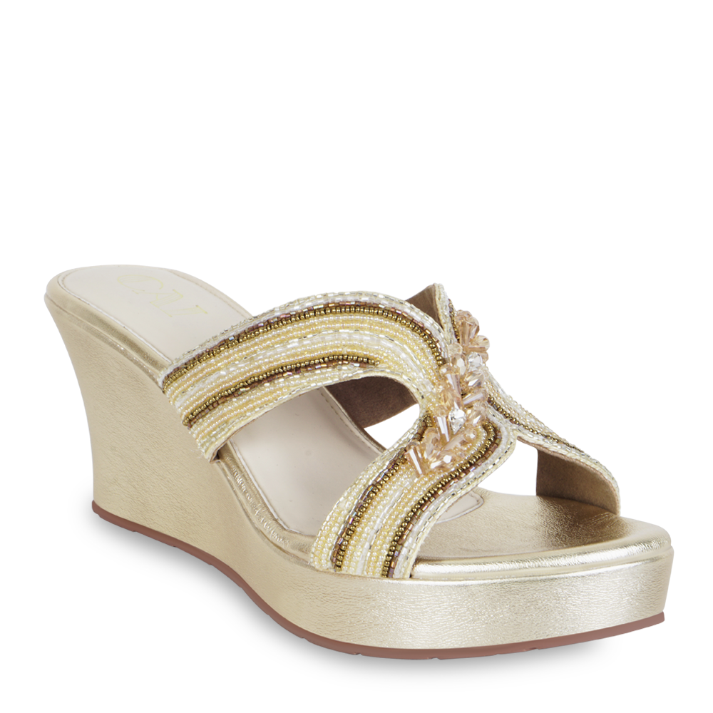 Lustre Gold Wedge