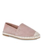 Pink Suede Espadrille