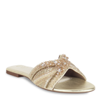 Lustre Gold Flats