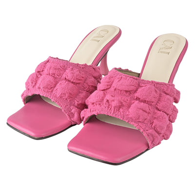 Hot Pink Pop Heels