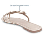 Leaf Beige Flats