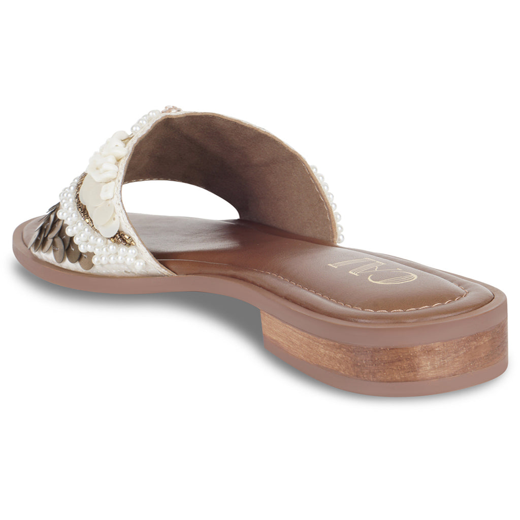Glow Tan Flats