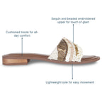Glow Tan Flats