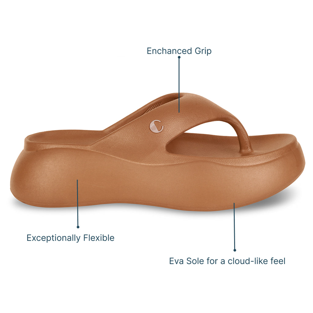 Toffee Tan Thong Slides
