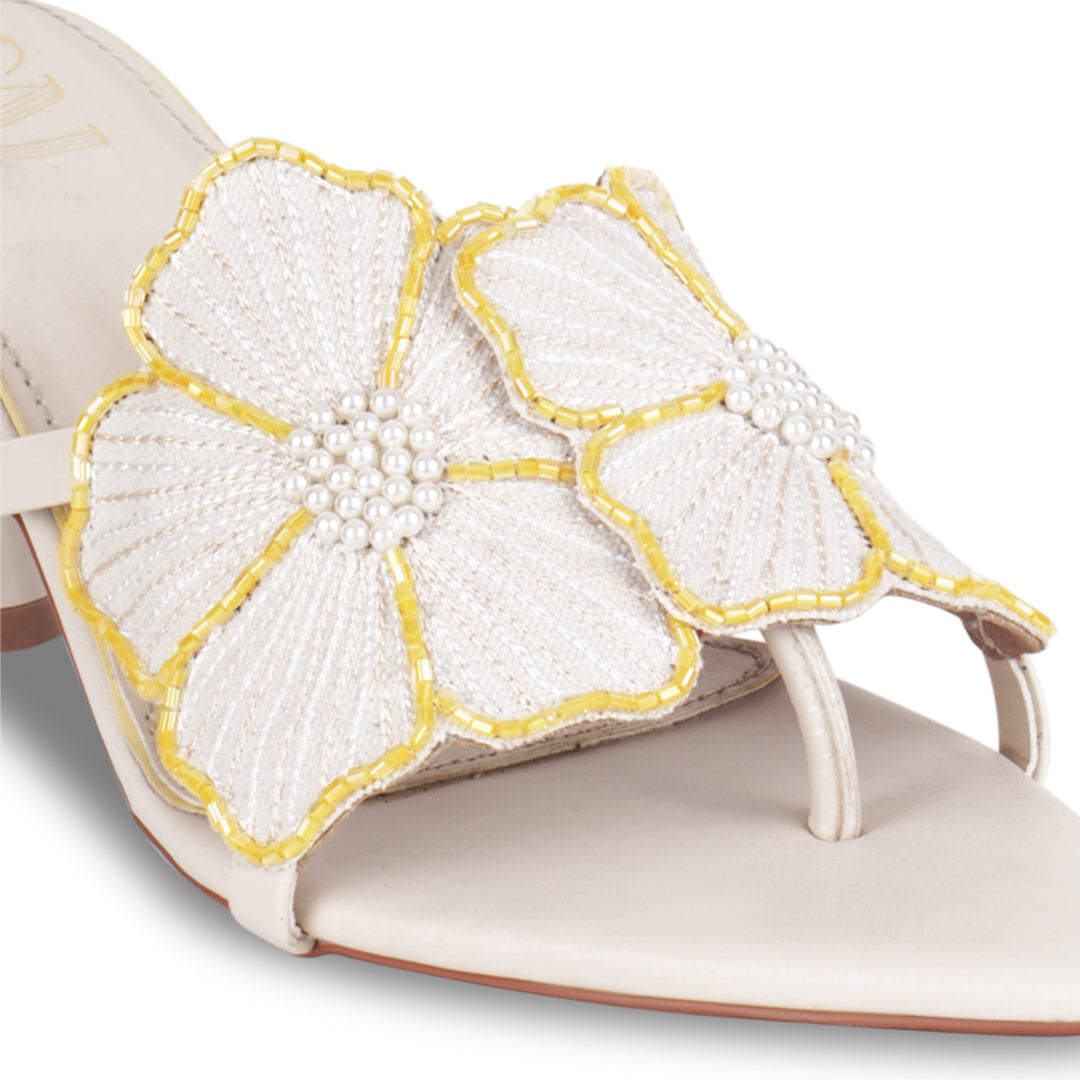 Bloom Yellow Heels