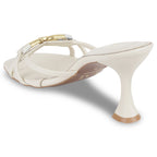 MonoGold Cream Heels