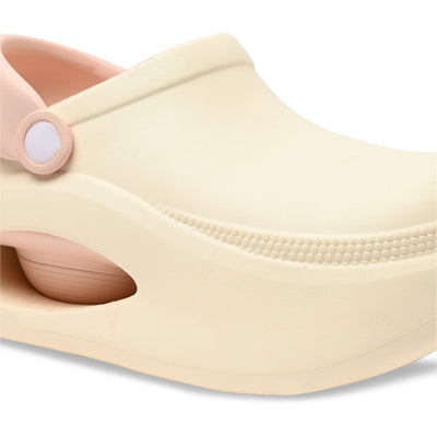 Pink and Cream Cloud Clog