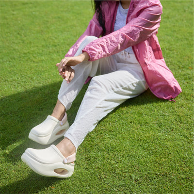Pink and Cream Cloud Clog