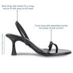 The Essence Black Heels