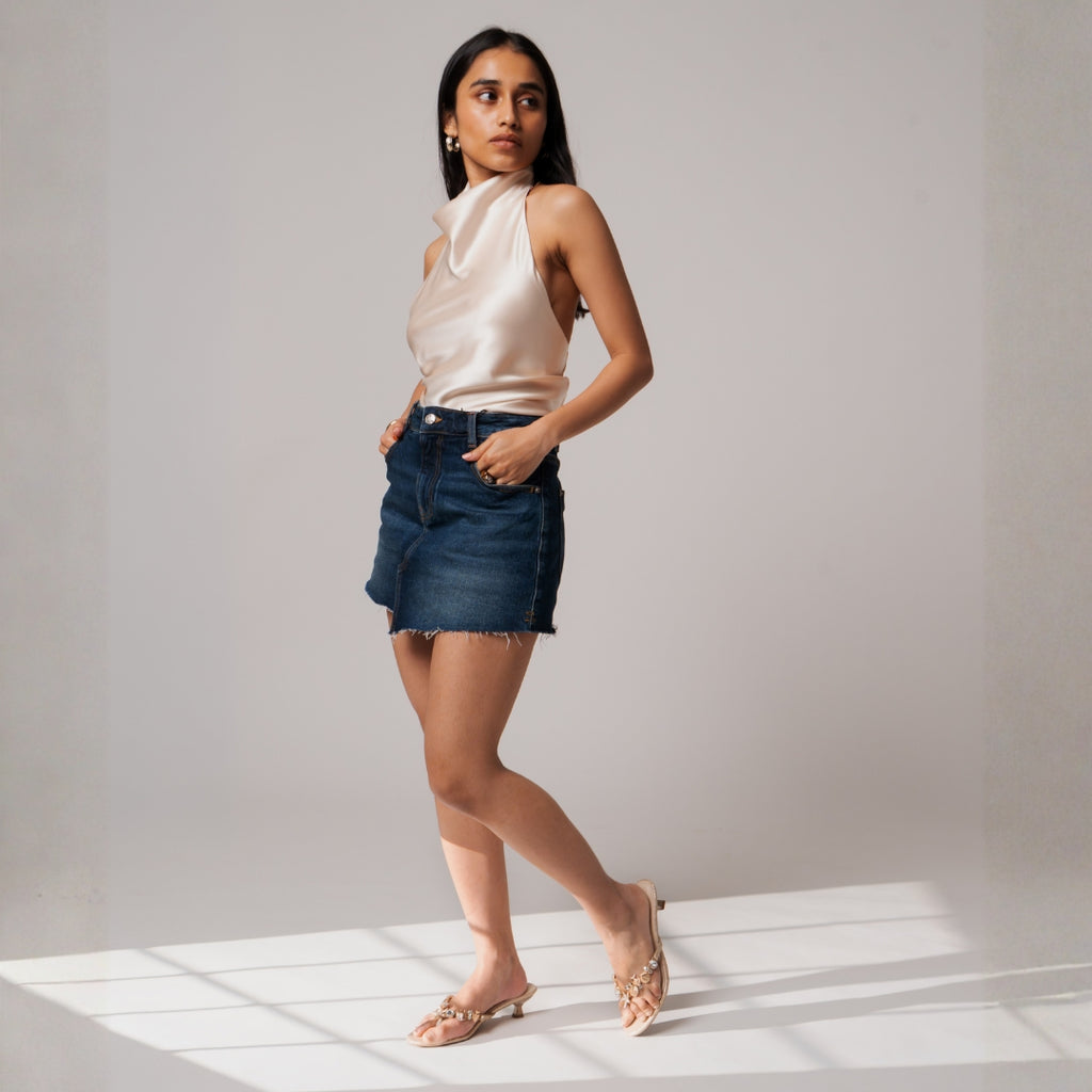 Shore Star Gold Heels