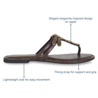 Glider Burgundy Flats