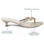 Shore Star Gold Heels