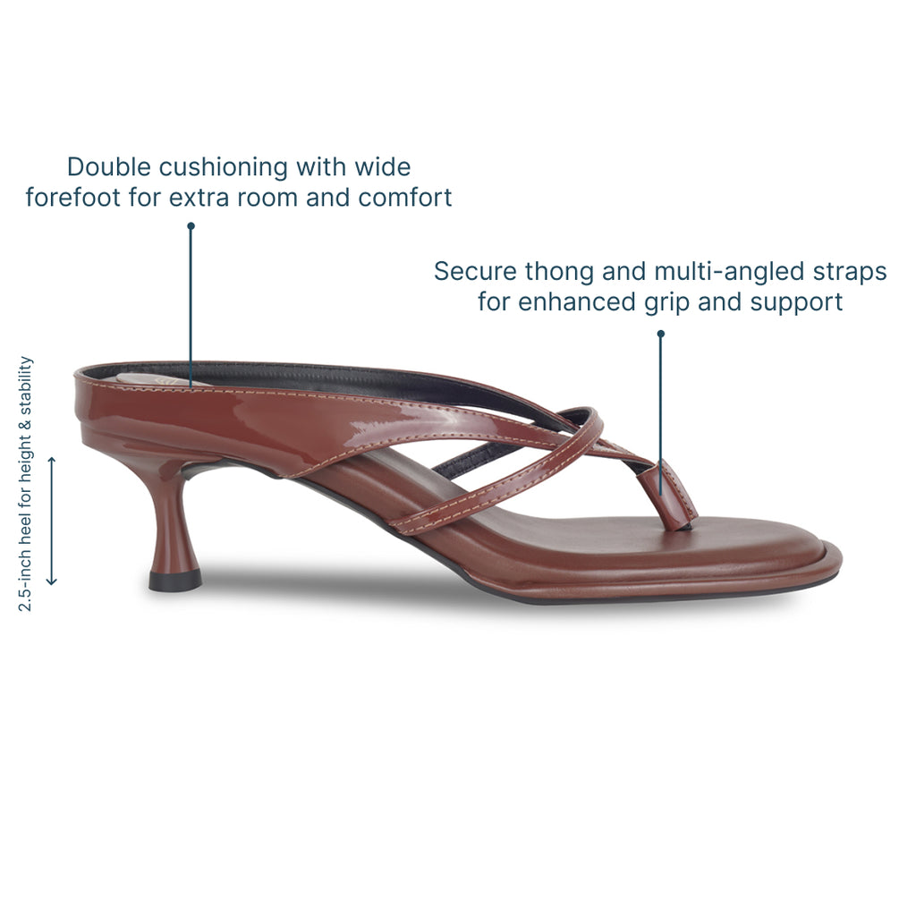 A-lister Chocolate Heels