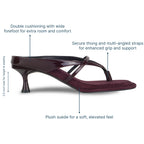 A-lister Maroon Heels