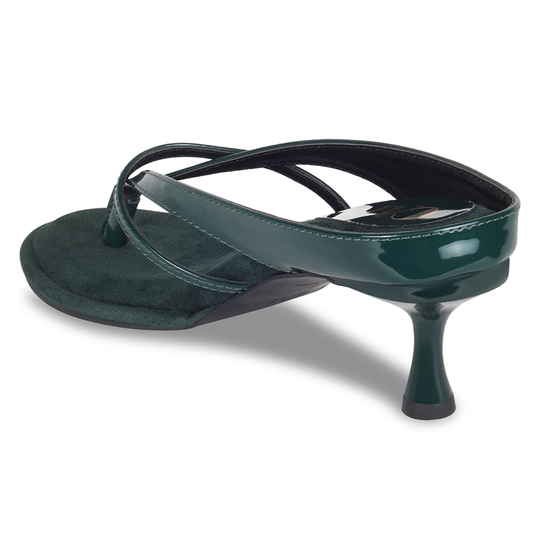 A-lister Green Heels