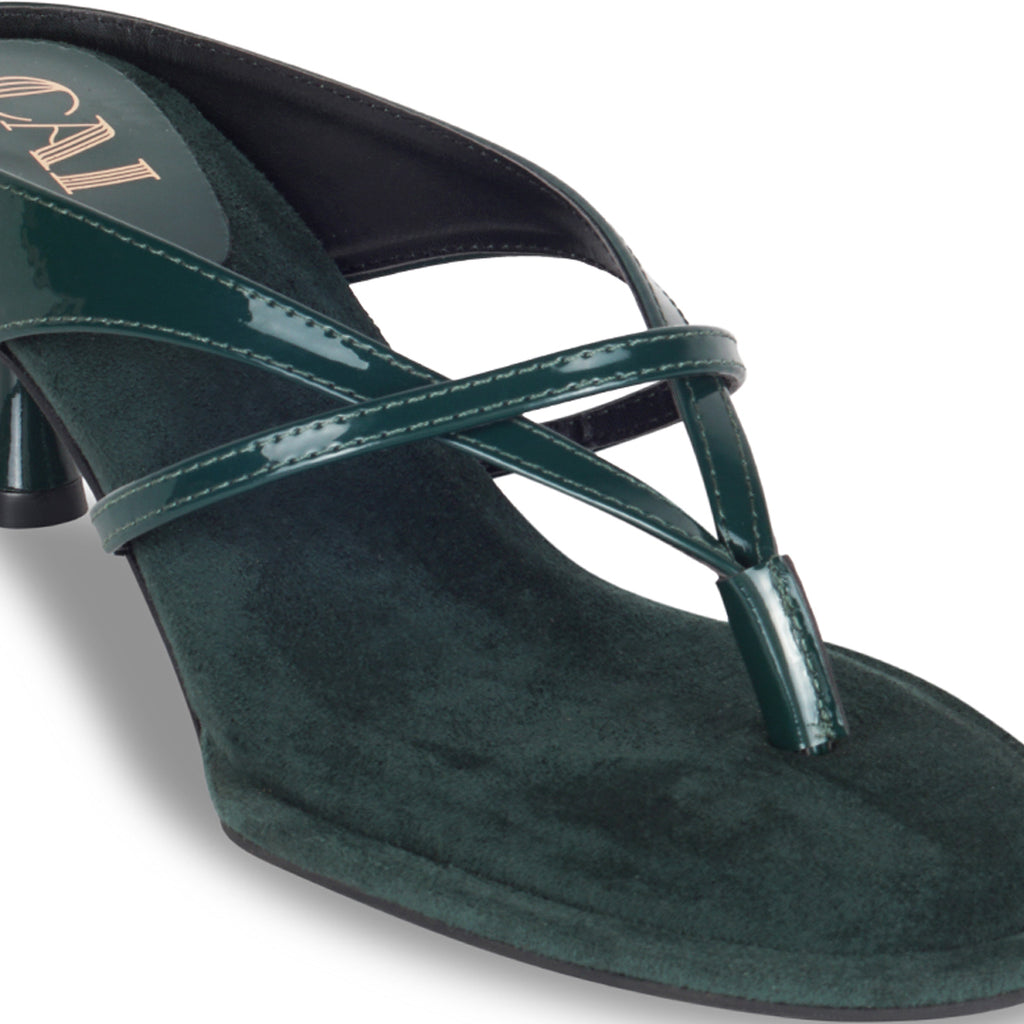 A-lister Green Heels