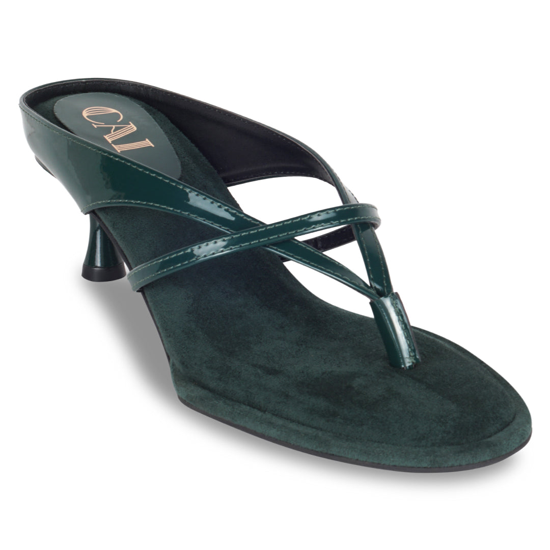 A-lister Green Heels