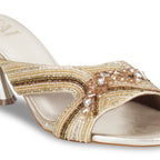 Lustre Gold Heels