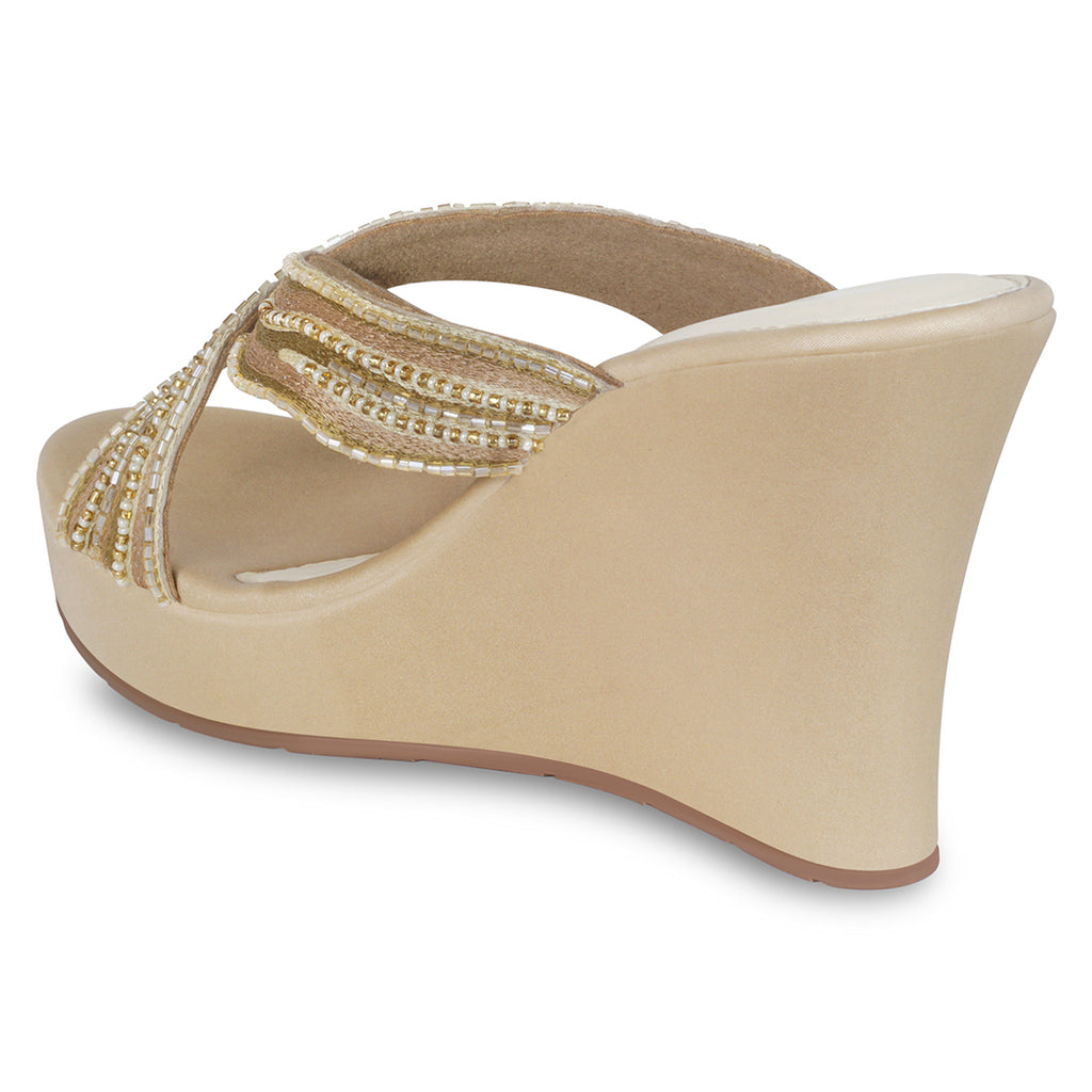 Lehere Gold Wedge