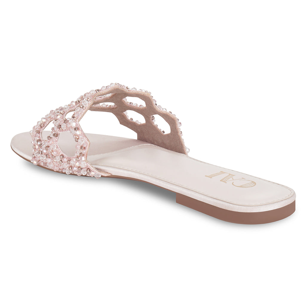 Mosaic Blush Flats