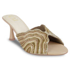 Lehere Gold Heels