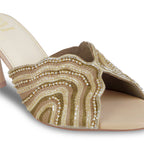 Lehere Gold Heels