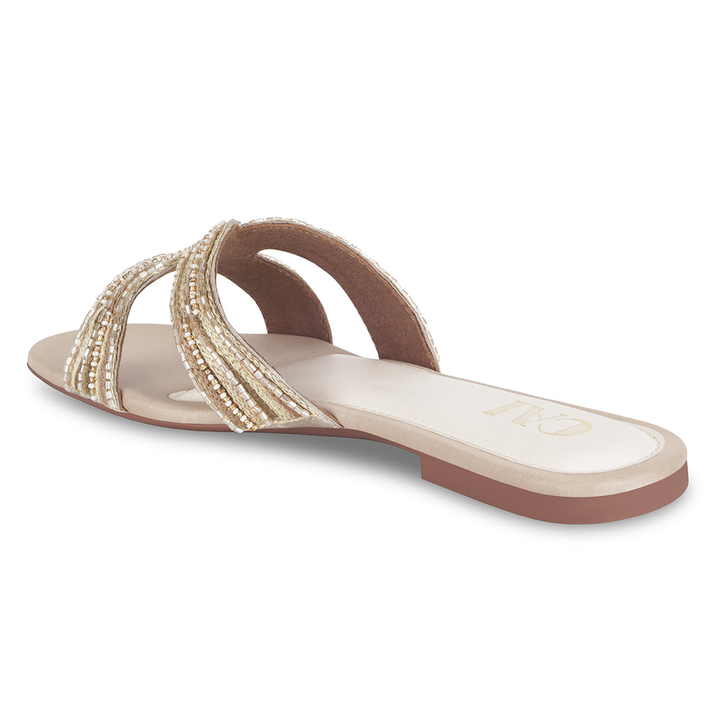 Lehere Gold Flats
