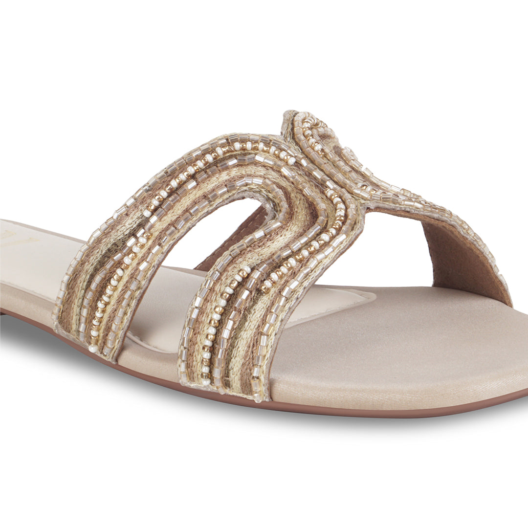 Lehere Gold Flats