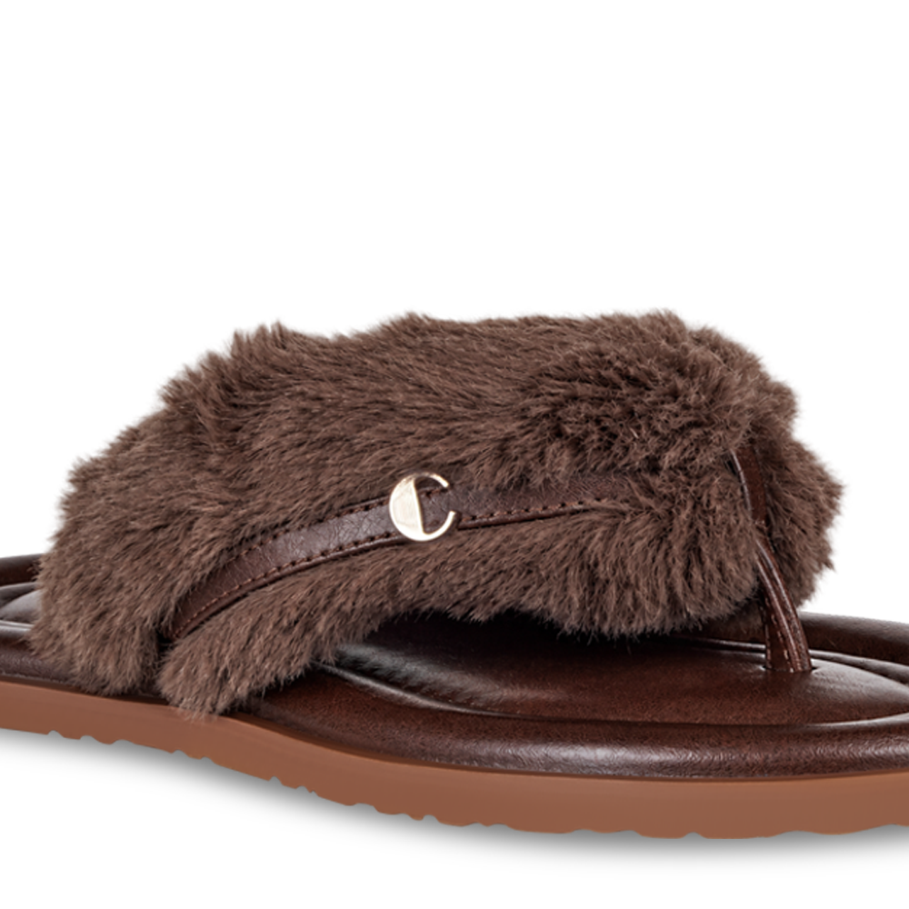 Mocha Fuzzy Flats