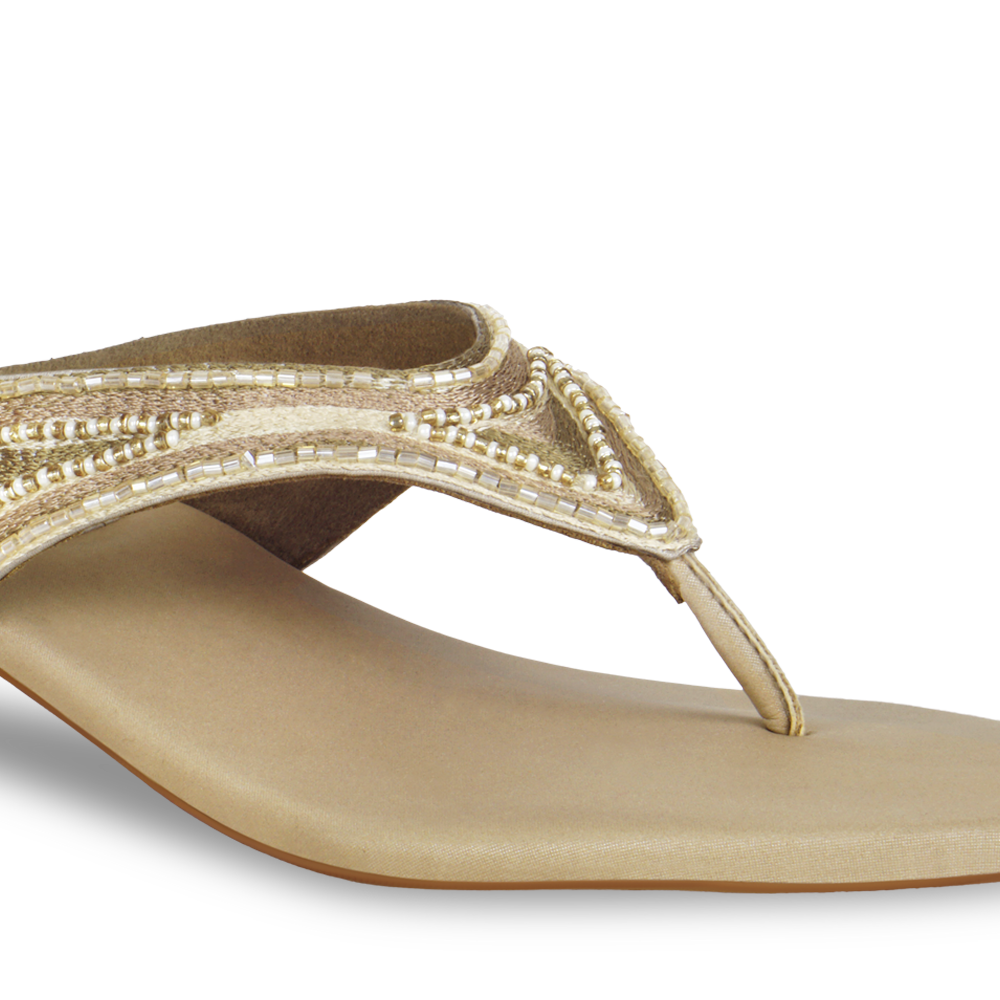 Lehere Kitten Gold Heel