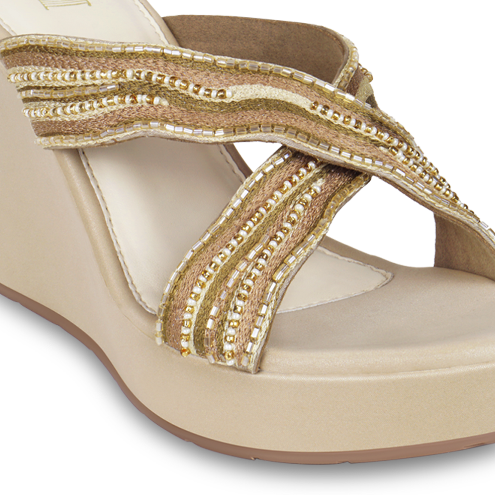 Lehere Gold Wedge