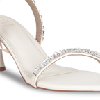 The Essence Gold Embellished Heels