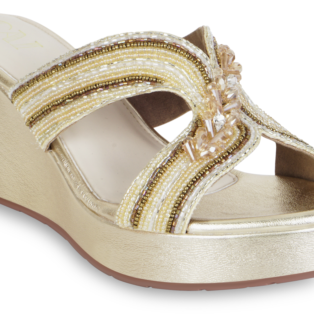 Lustre Gold Wedge