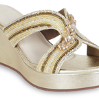 Lustre Gold Wedge
