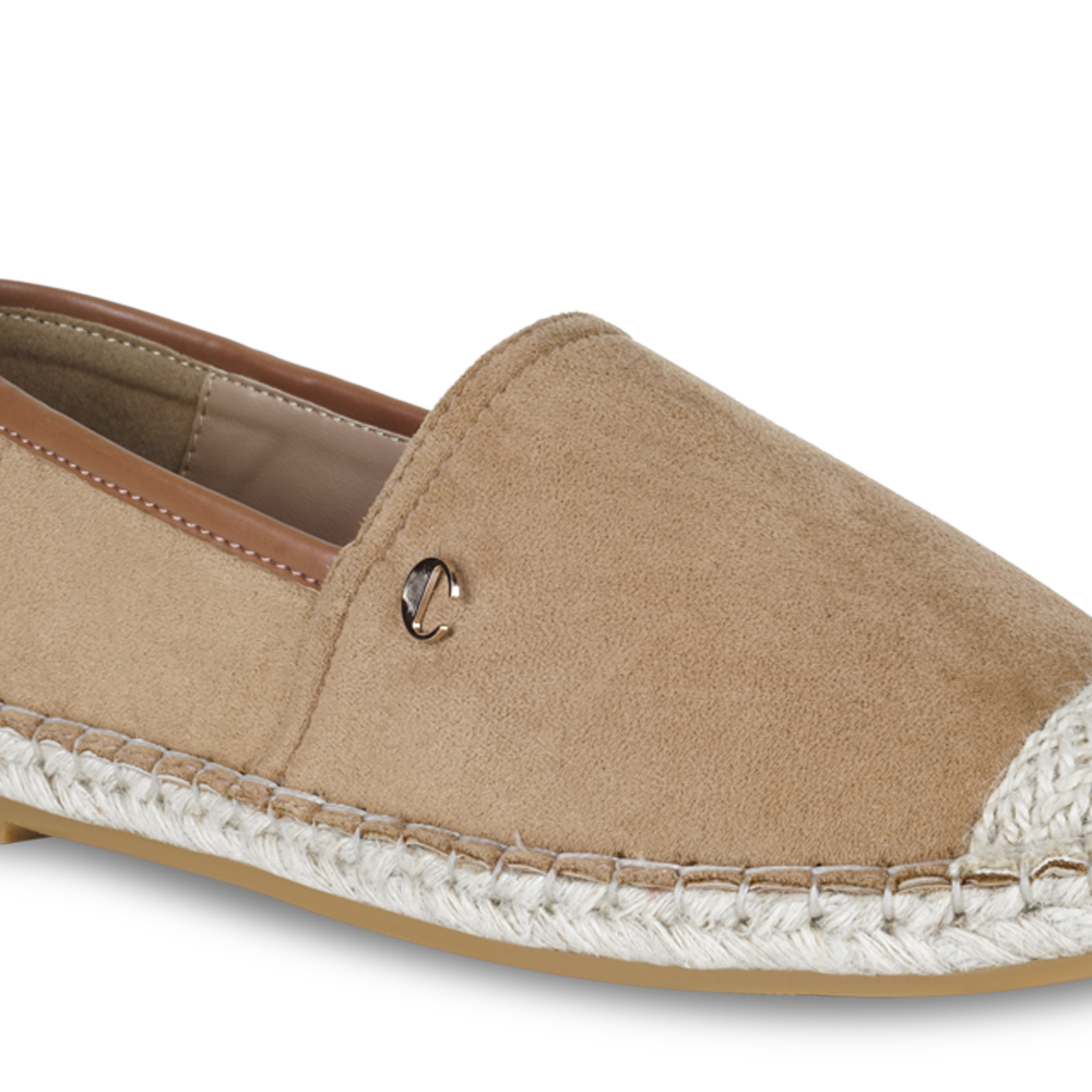 Tan Suede Espadrille